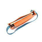 Parker Shoulder Bag // Felt + Microsuede (Copper + Lake Blue)