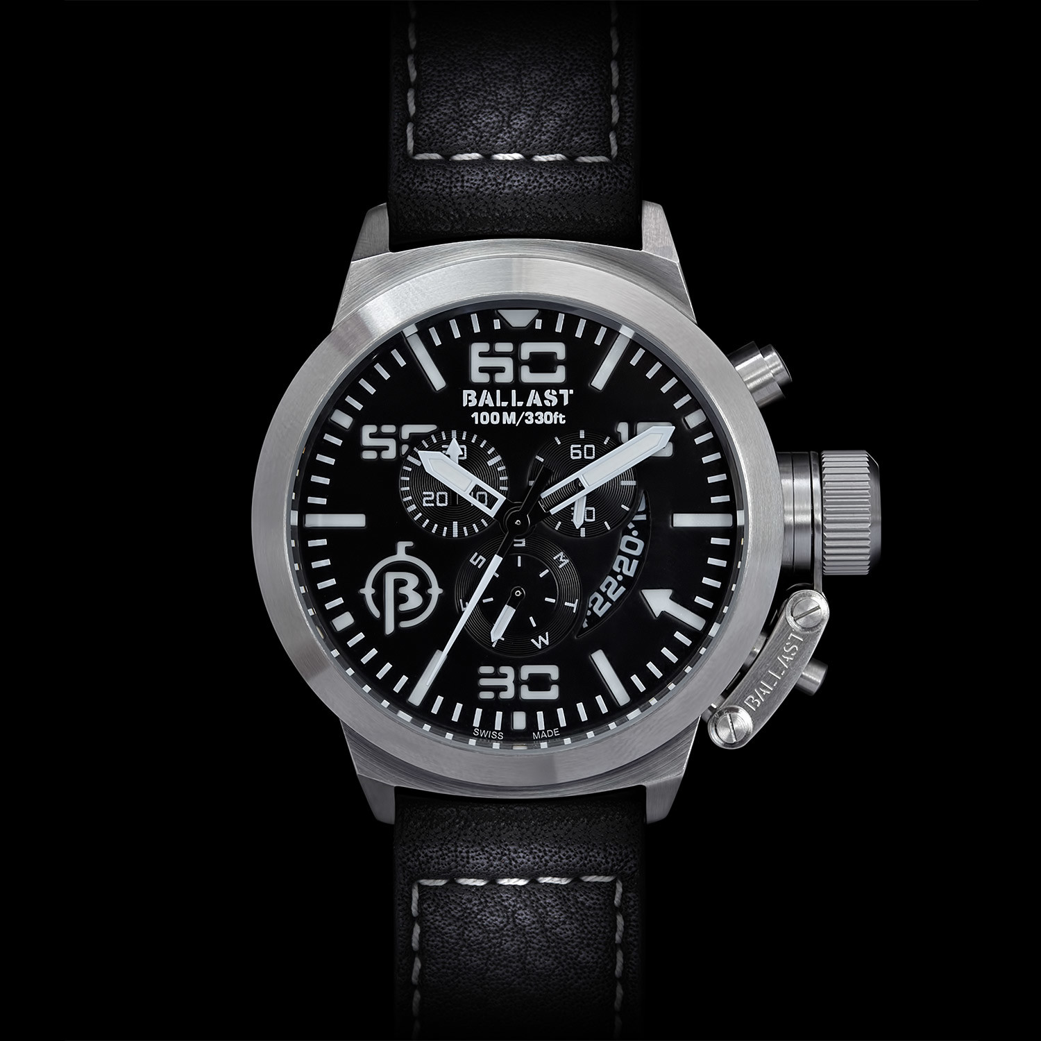 Ballast Trafalgar Chronograph Quartz // BL-3101-01 - Ballast Ballast Trafalgar Chronograph Quartz // BL-3101-01 - Ballast