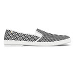 Lord Zelco Slip-On // Black + Silver (Euro: 41)