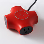 Travel Charger 4.2 AMP 20W // Red