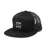 Lobby Mesh Trucker Snapback (Black)