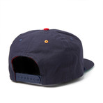 Note 5-Panel Snapback (Navy)