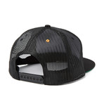 Lobby Mesh Trucker Snapback (Black)