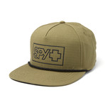 Note 5-Panel Snapback (Olive)