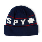 Support Graphic Cuff Beanie (Blue)