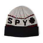 Support Graphic Cuff Beanie (Heather Grey)