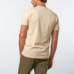 Letter Press Short-Sleeve Tee // Cream (M)