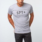 Letter Press Short-Sleeve Tee // Heather Grey (M)