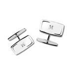 Sterling Silver Cufflinks // Rectangle