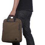 James Tote Backpack (Black)