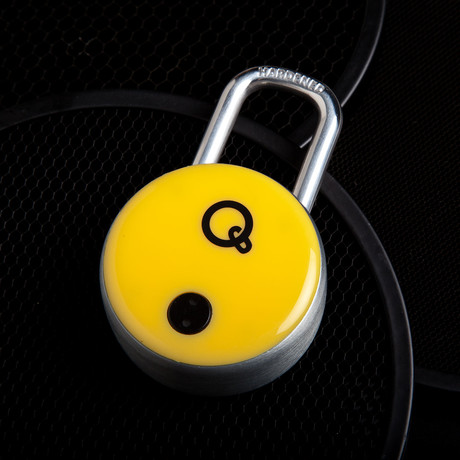 Quicklock 2.0 NFC Bluetooth Padlock + NFC FOB // Yellow