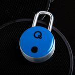 Quicklock 2.0 NFC Bluetooth Padlock + NFC FOB // Blue
