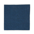 Tecson Dot Pocket Square // Blue