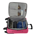 Carry-On Spinner Luggage (Pink)