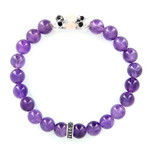 Head2Head Amethyst Bracelet (S)