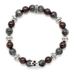 K.I.S.S. Candy Bali Bordeaux Bracelet (S)