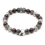 K.I.S.S. Candy Bali Bordeaux Bracelet (S)
