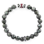 Head2Head Larvikite + Ruby Bracelet (S)
