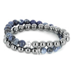 Trindade Sodalite Wrap Bracelet (S)