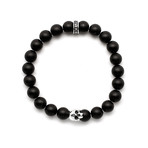 K.I.S.S. Matte Onyx Bracelet (S)