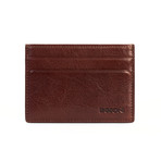 Becker Weekender ID Card Case // Whiskey + Aspen