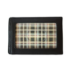 Collins Calf Two Fold Money Clip