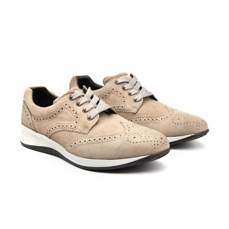 Modern Dress Shoe // Taupe Suede (US: 7)