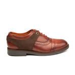 Kaiser Cap-Toe Brogue Oxfords // Brown (US: 10)