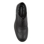 Capo Light Wing-Tip Brogue Oxfords // Black (US: 9)