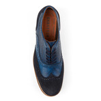 Medallion Toe Cap Brogue // Indigo Blue (US: 9)