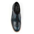 Medallion Toe Cap Brogue // Navy (US: 11)