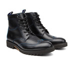 Wingtip Lace-Up Boot // Black (US: 11)