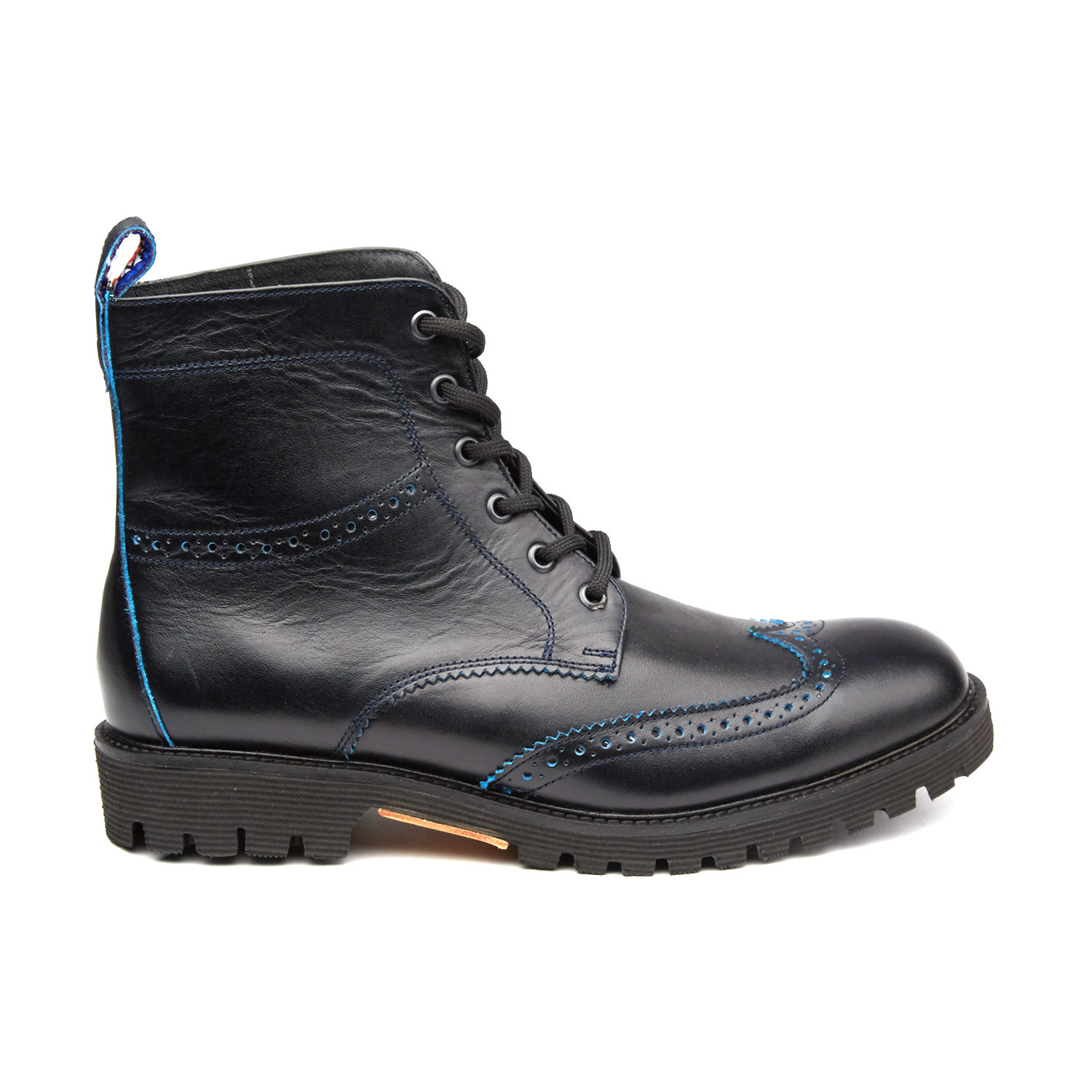 Wingtip Lace-Up Boot // Black (US: 11) - Sabatter - Touch of Modern