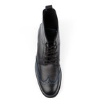 Wingtip Lace-Up Boot // Black (US: 11)