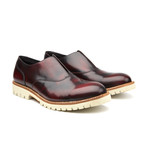 Slip-On Brogue // Wine (US: 9)