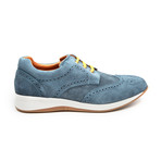 Franchesco Wing-Tip Casual Sneakers // Blue (US: 12)