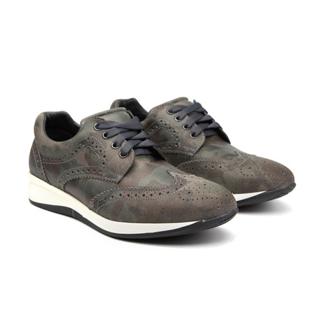 Francesco Wing-Tip Casual Sneakers // Camouflage (US: 6)