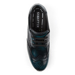 Franchesco Wing-Tip Casual Sneakers // Iguana + Navy (US: 10)