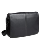 Tyler Tumbled Slim Mailbag Messenger // Black