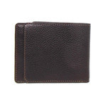 Tyler Tumbled Travel Wallet (Coffee)