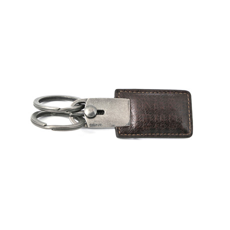 Tyler Tumbled Key Fob (Coffee)