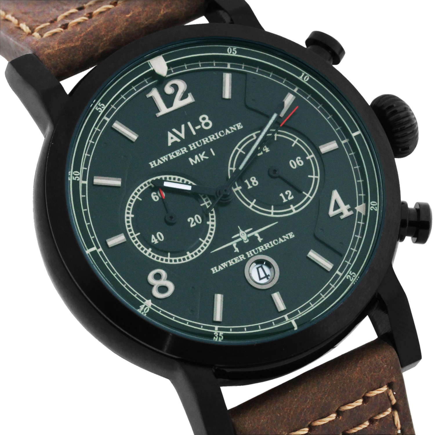 Avi8 Hawker Hurricane Chronograph Quartz // AV401504 Avi8 Touch of Modern