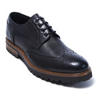 Classic Leather Brogue // Black (Euro: 46)