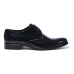 Polished Plain Toe Derby // Black (Euro: 45)