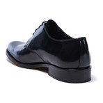 Polished Plain Toe Derby // Black (Euro: 42)