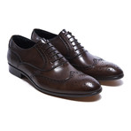 Wing-Tip Oxford // Dark Brown (Euro: 43)