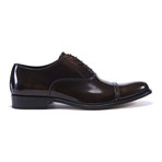 Polished Cap-Toe Oxford // Brandy (Euro: 46)