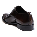 Polished Cap-Toe Oxford // Brandy (Euro: 42)