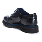 Platform Cap-Toe Oxford // Black (Euro: 41)