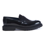 Platform Penny Loafer // Black (Euro: 43)